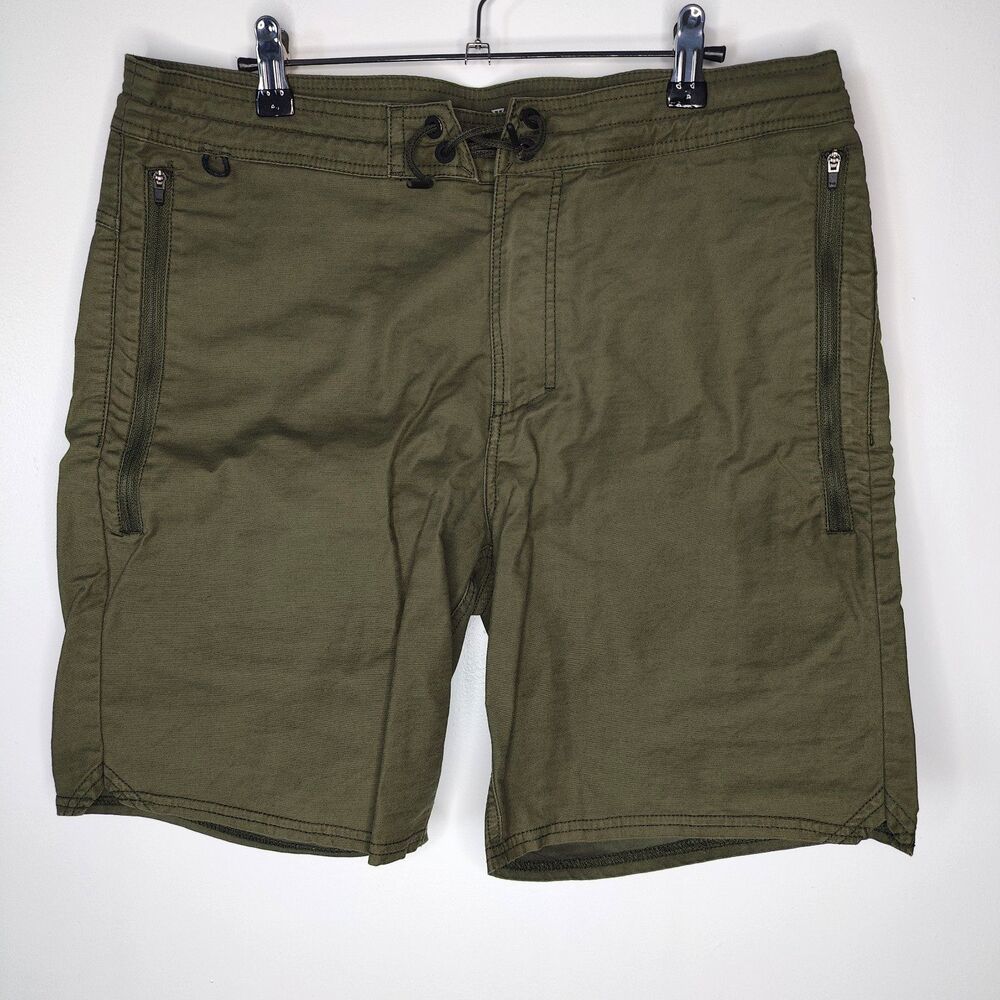 Roark Shorts Mens 32 Green Layover Trail 2.0 Hybrid Hiking Outdoors Huckberry